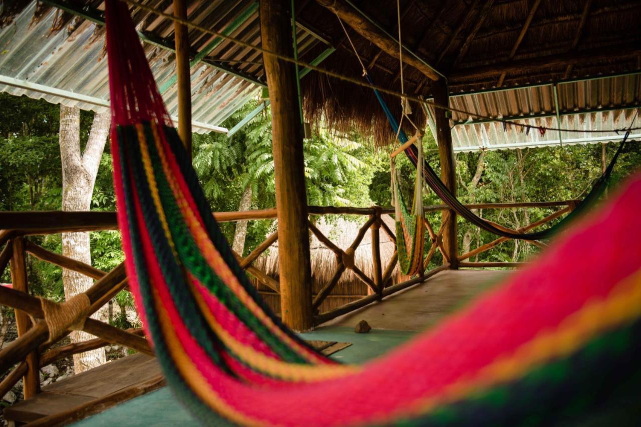 شقة Malinche Cafe In Coba Tulum المظهر الخارجي الصورة